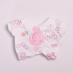 Dino Rabbit Cosplay Doll Clothes Set for 6-7 inch Dolls