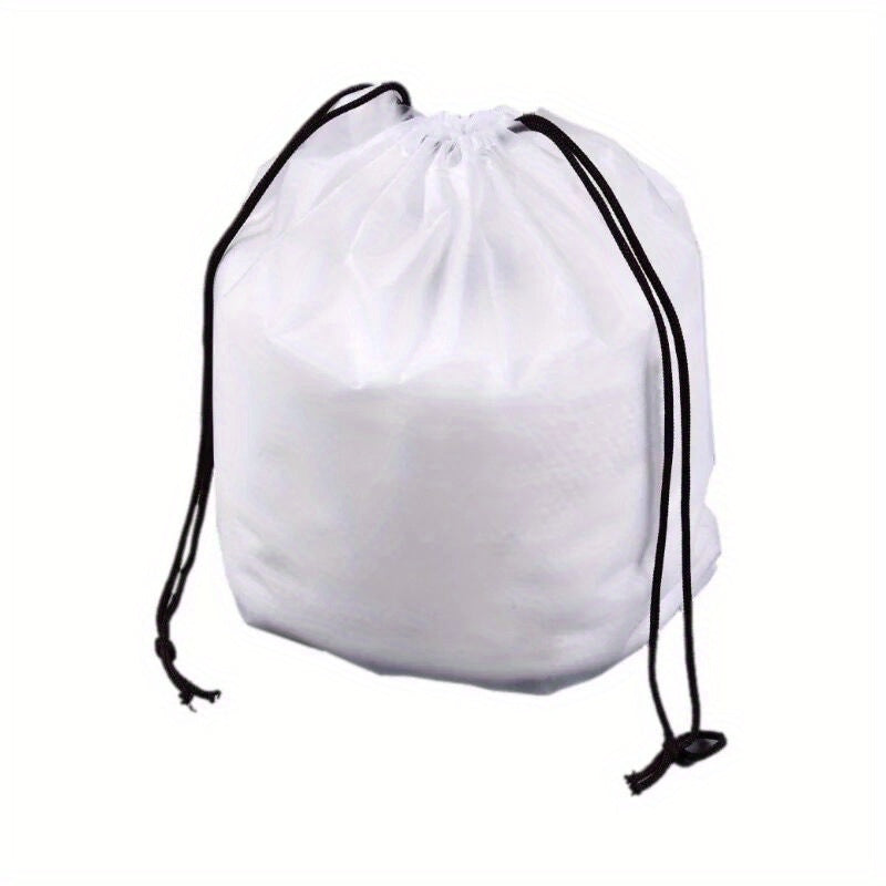 10 Pcs Transparent Shoes Storage Bags Lightweight Drawstring Bags For Travel