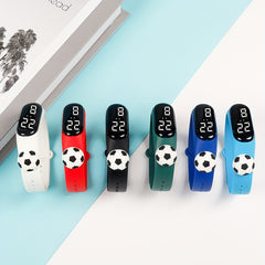 6pcs LED Electronic Wristband Watch for Students Couples Boys & Girls
