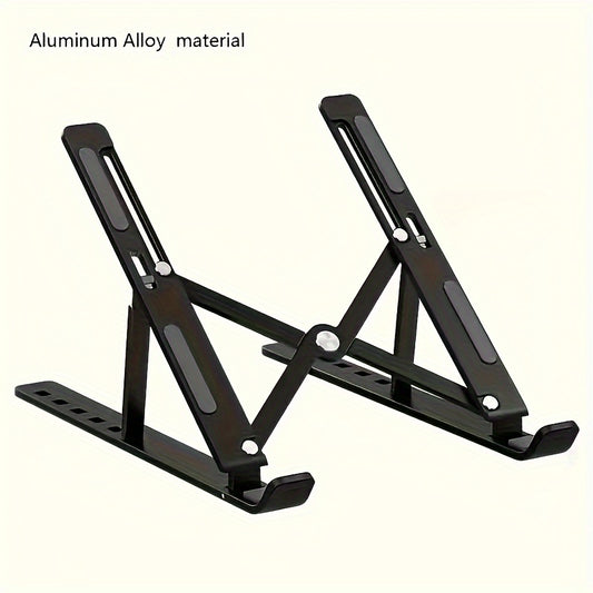 Adjustable Aluminum Laptop Stand Desktop Computer Stand Foldable Portable