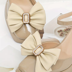 2pcs Bowknot Shoe Clips for Wedding High Heels - Gift for Women