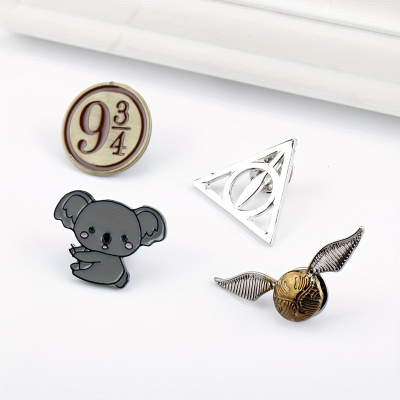 Koala Brooch Enamel Badge Cartoon Casual Brooch For Men