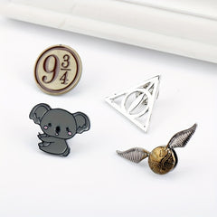 Koala Brooch Enamel Badge Cartoon Casual Brooch For Men