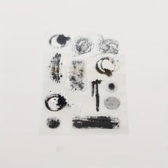 Cartoon Transparent Stamp for Scrapbooking