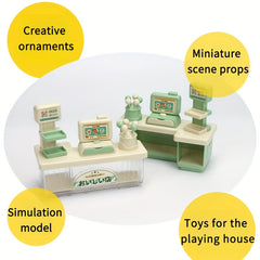 Miniature Convenience Store Cash Register Model Display
