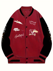 Men's Soft shell Botton Up Jacket With Pockets