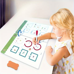 Brain Training Pen Control Workbook: Educational Drawing Activities