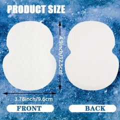 50pcs Sports Sweat Patch Breathable Underarm Pads