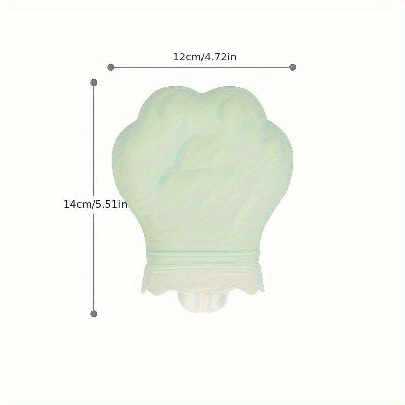 Mini Cat Claw Shape Hot Water Bag Hand Warmer for Winter Camping