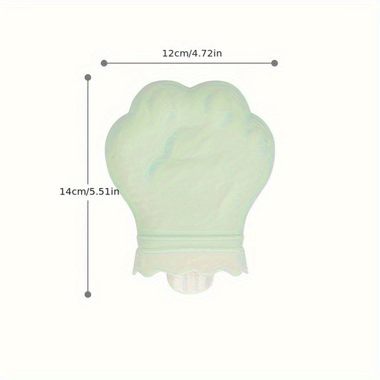 Mini Cat Claw Shape Hot Water Bag Hand Warmer for Winter Camping