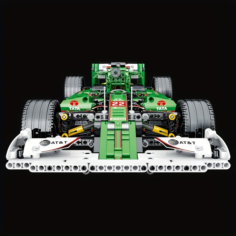 Formula Car Model Building Blocks Supercar Educational Toy