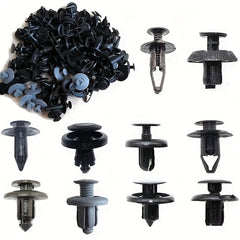 100pcs Mixed Universal Car Buckles Rivets Clips Screws