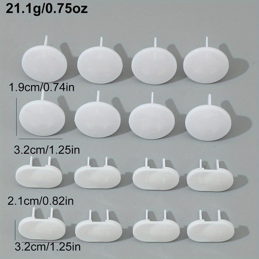 10pcs Baby Anti Shock Power Socket Cover Child Safety Protection