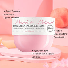 Peach Body Lotion with Retinol & Coconut Cream