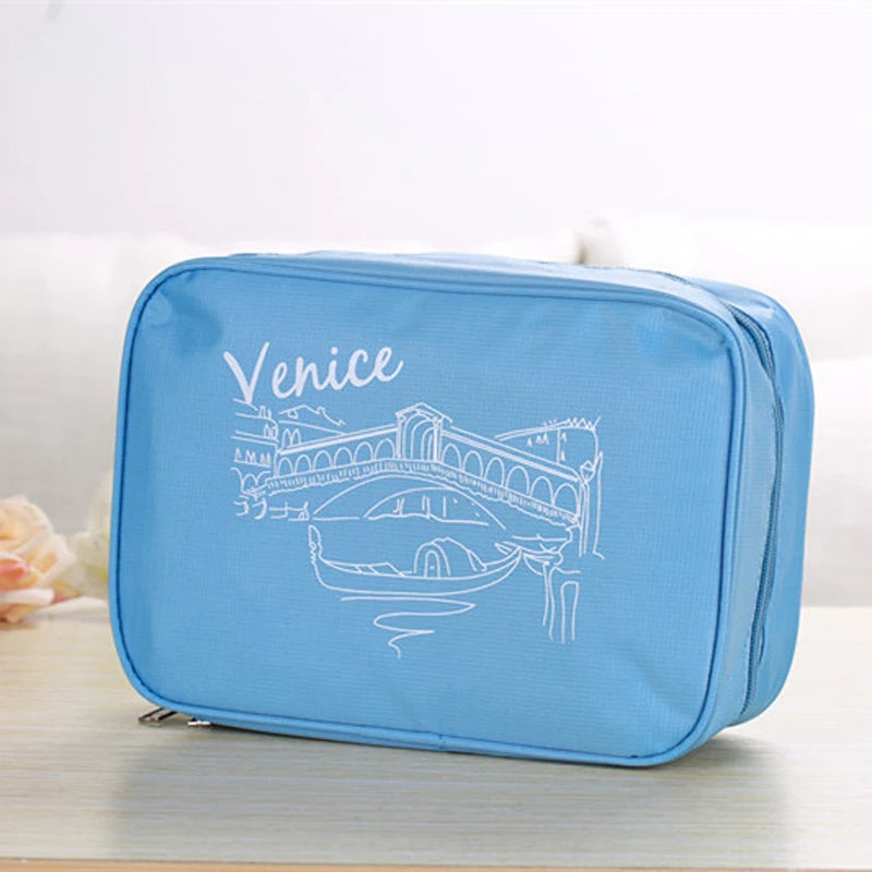 8PCS/LOT Travel Storage Bag Zipper Multifunction Organizer Bag