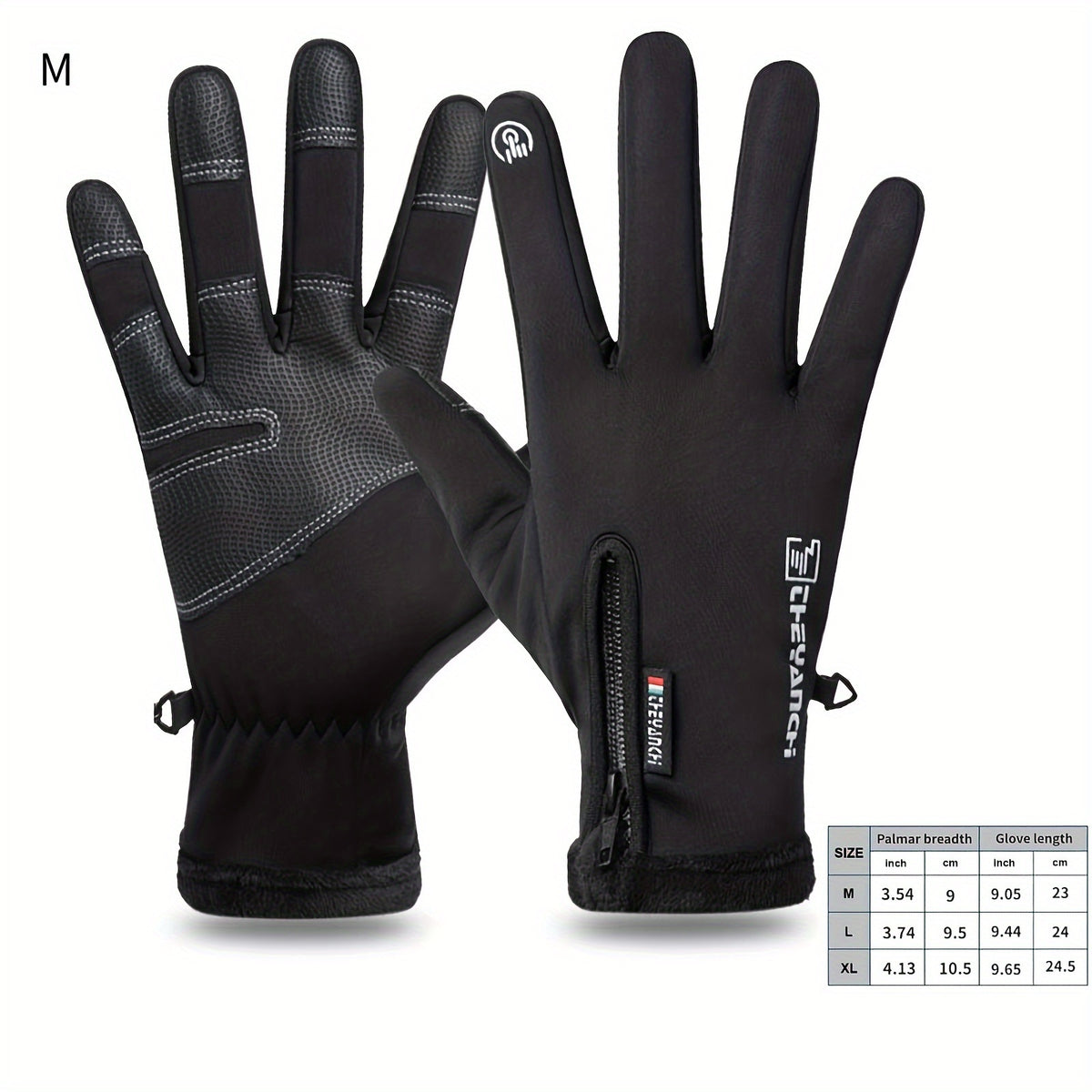Winter Warm Waterproof Touch Screen Gloves for Outdoor Sports