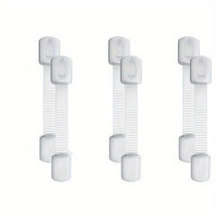 Child Safety Cabinet Locks 6pcs Baby Proofing Latches Adjustable