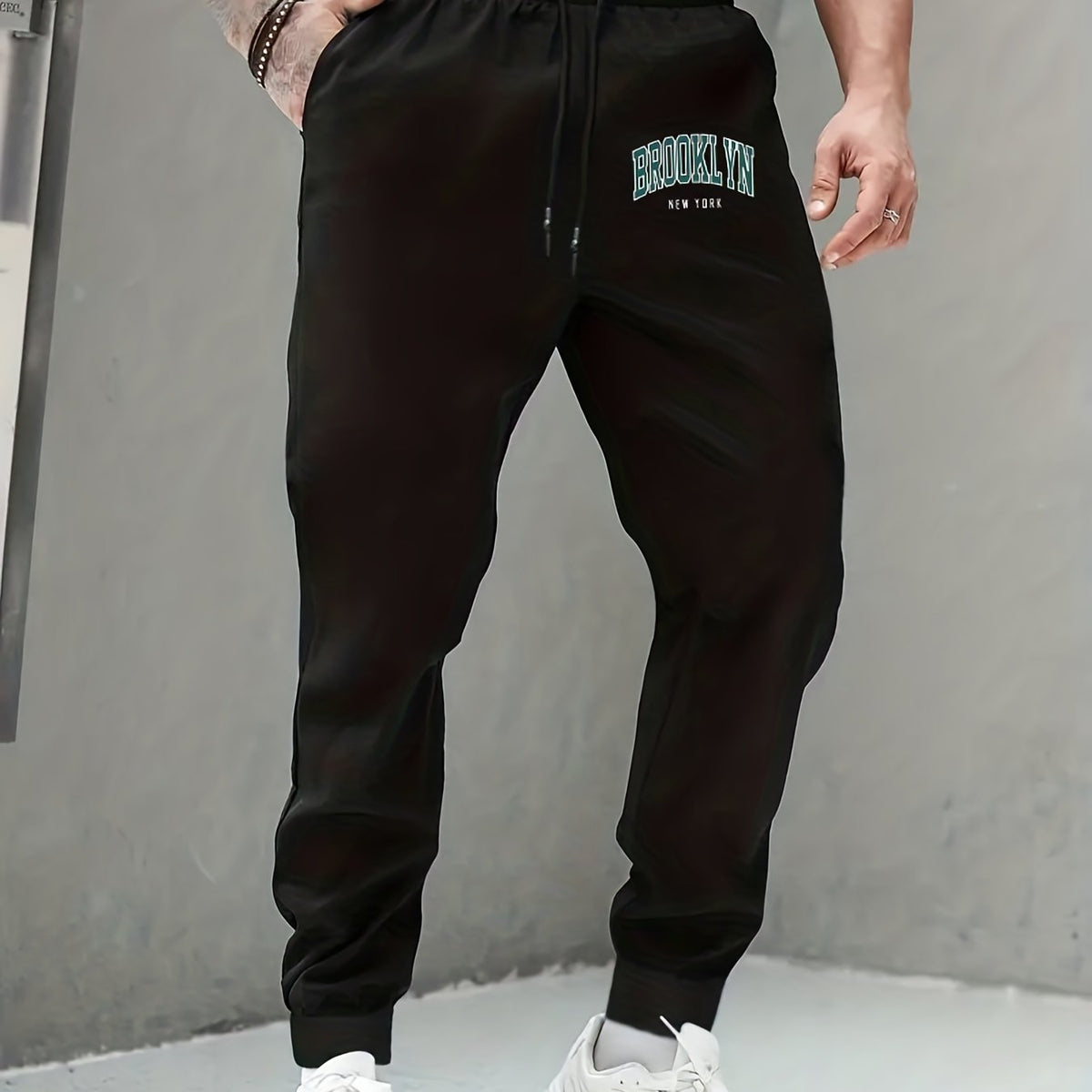 Brooklyn Men s Drawstring Sweatpants with Pockets