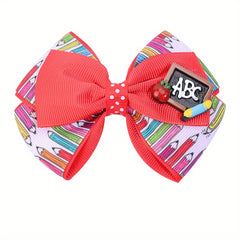 Cute Cartoon Bowknot Hair Clips for Toddlers