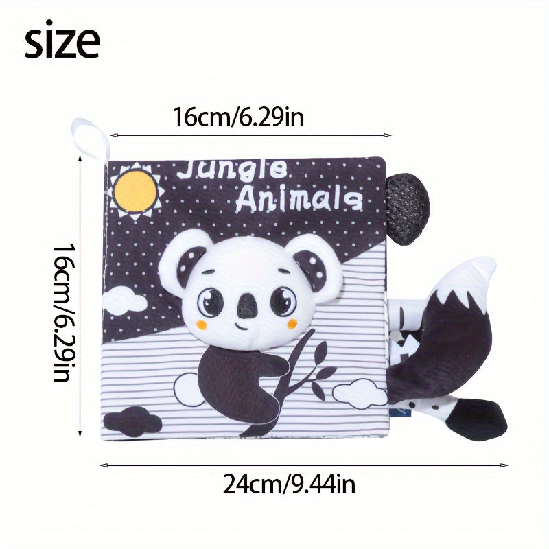 3D Christmas Cloth Book with Animals & Illustrations