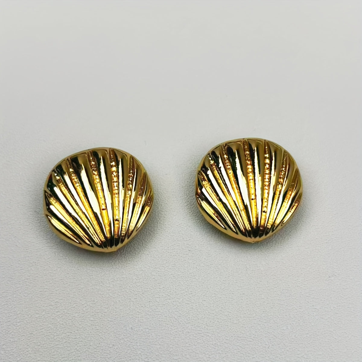 Ocean Style Seashell Conch Button Covers - Shirt Decorative Buttons
