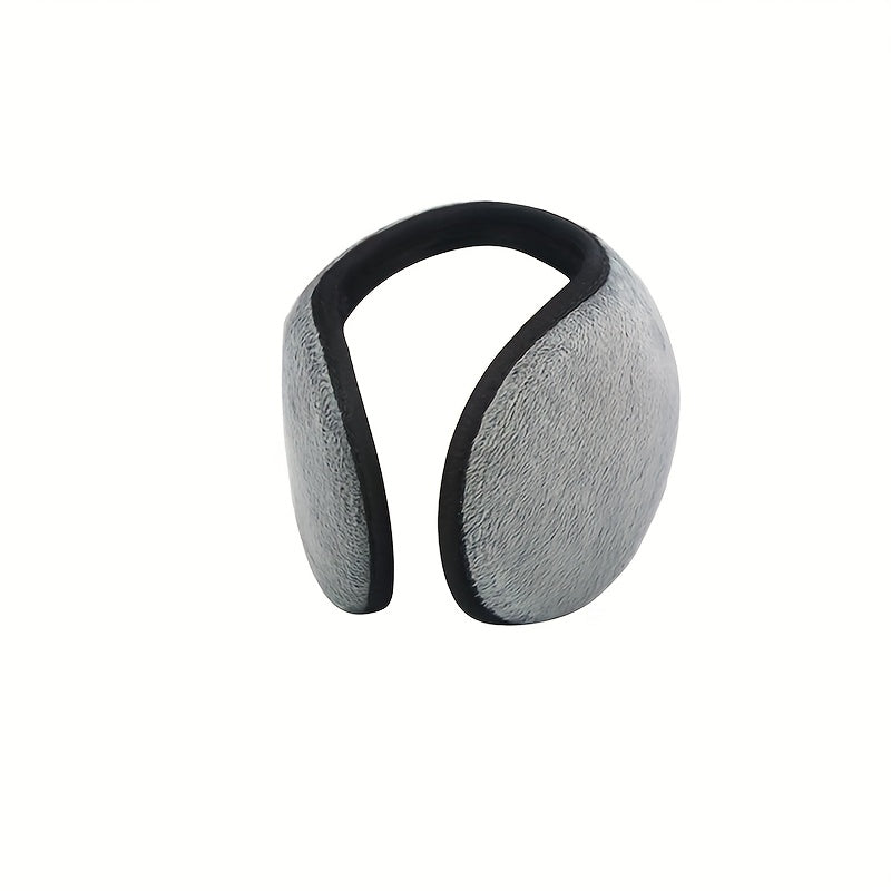 Men's Thickened Plush Earmuffs - Warm & Windproof Ear Protection