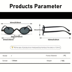 Retro Round Sunglasses Rivet UV400 Sun Shades