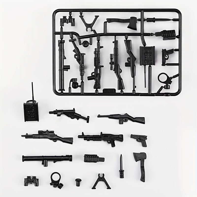 53 Weapon Parts for Various Weapons and Equipment