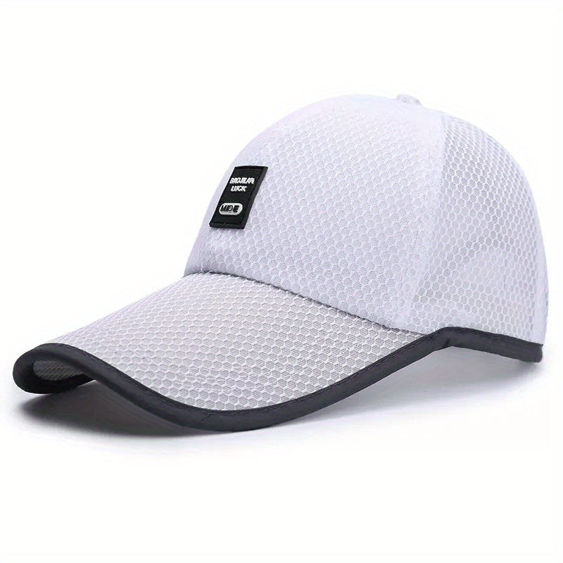 Quick Drying Mesh Trucker Hat Lightweight Baseball Cap