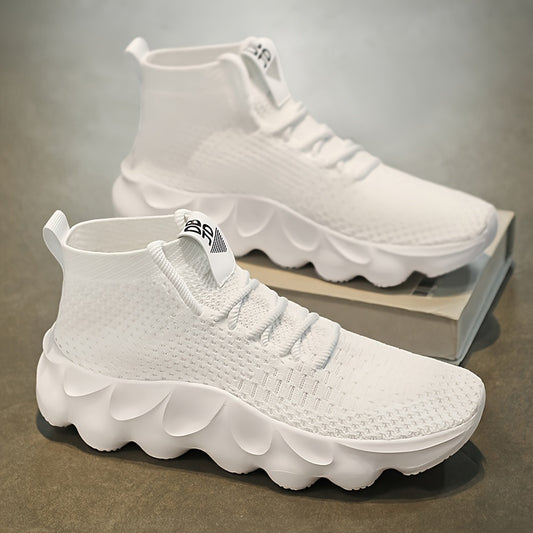 Soft Thick Sole Mesh Breathable Running Shoes Comfortable Sneakers