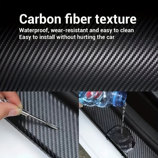 Carbon Fiber Anti Collision Film for Car Doors & Bumpers