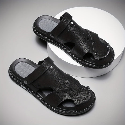 Men's Hollow Out Sandals Non Slip Closed Toe Shoes