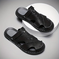 Men's Hollow Out Sandals Non Slip Closed Toe Shoes