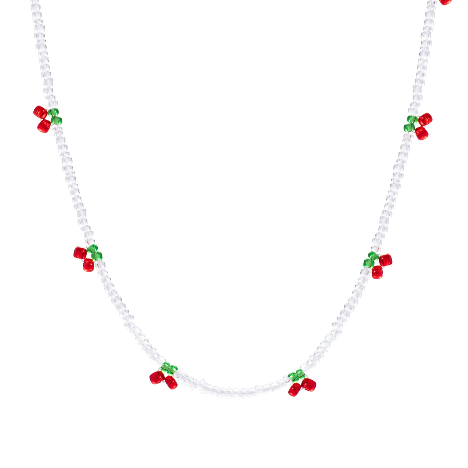 Colorful Beaded Necklace Boho Style Jewelry Decor 1 Pc