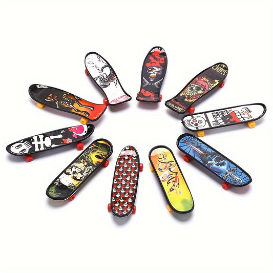 1pc Mini Skateboard Finger Skateboard Novelty Toy
