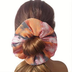 Large Tie Dye Scrunchies Hair Rope Ponytail Holder Accessories