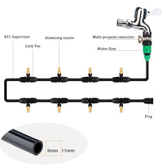 5pcs Automatic Watering System Atomizing Nozzle Plant Spraying