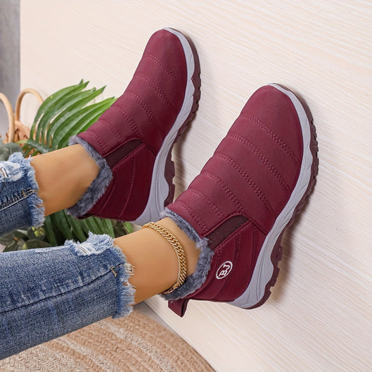 Women's Warm Non-Slip Hiking Shoes - Camping Shoes