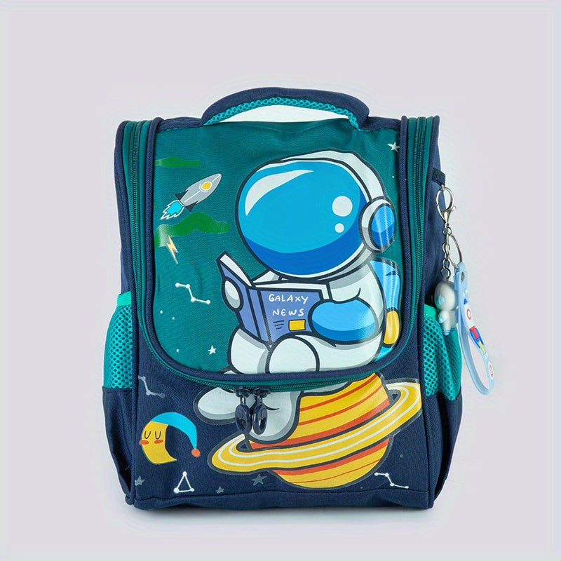 Kids Rabbit Astronaut Kindergarten Backpack Lightweight Boys Girls Travel Bag