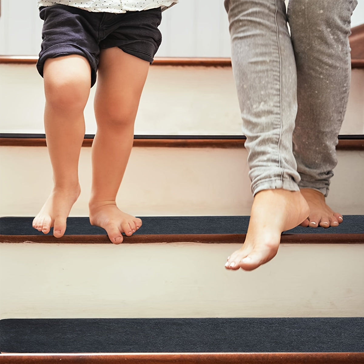 1pc Non-slip Stair Step Pad Self-adhesive Carpet