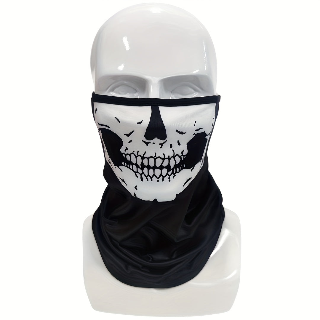 Sunscreen Ice Silk Headgear Tactical Windproof Face Mask