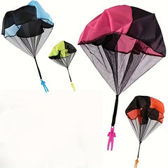 Colorful Outdoor Parachute Hand Throw Toy Set