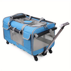 Spacious Pet Carrier Stroller For Dogs And Cats