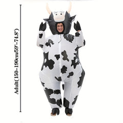 Inflatable Cow Costume Set - Perfect for Parties, Halloween, Stage Performances