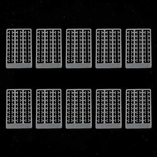 10 Pack Carp Fishing Hair Rig Extender with Boilie Bait Stops V Shape Stop
