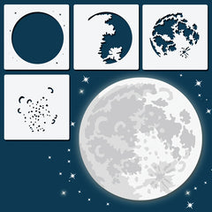 Celestial Zodiacs Stencil Template for DIY Painting