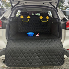 Waterproof Car Pet Mat Trunk Mat with Small Pocket