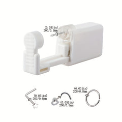 Disposable Steriled Nose Stud Nose Piercing Tool Safe 20G