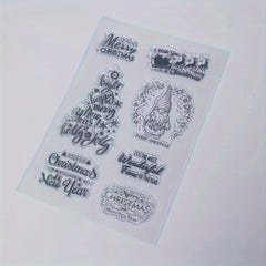Christmas Series Transparent Stamp for DIY Scrapbooking