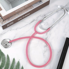 Stethoscope Toy Medical Simulator with Pink Accents